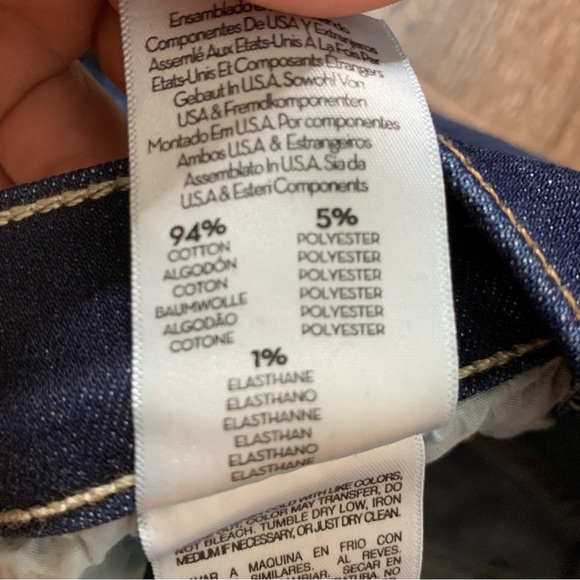 Mother Womens The Insider Crop Step Fray off limits blue 26 - Picture 10 of 13